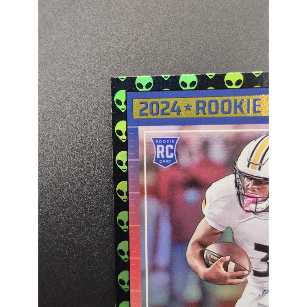 2024 Score Frank Gore Jr. #395 Extraterrestrial Alien (RC) SSP Buffalo Bills